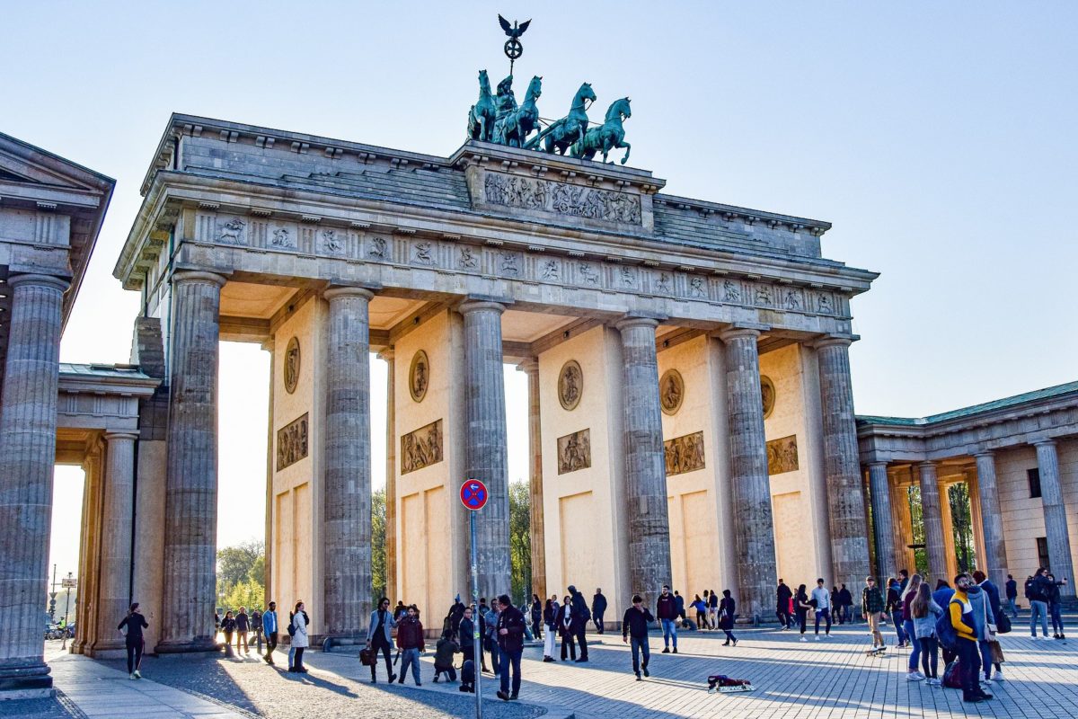 Portão de Brandemburgo em Berlin