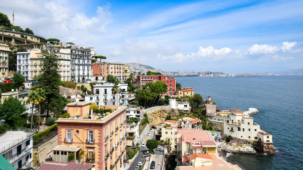 Nápoles na Itália