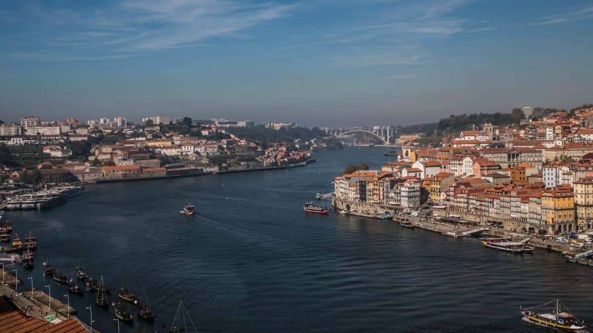 Cidade do Porto em Portugal