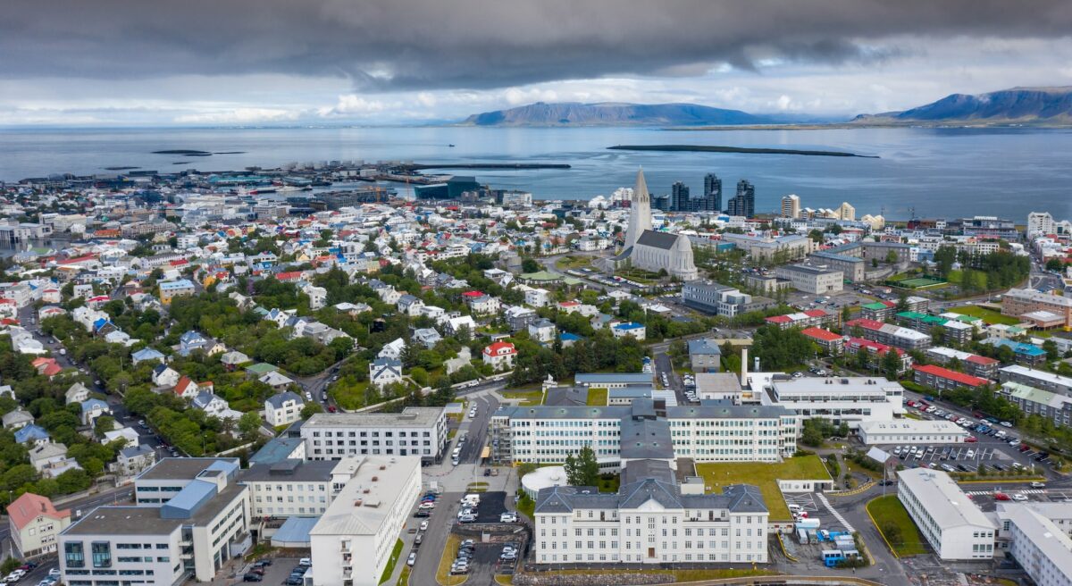Reykjavik na Islândia